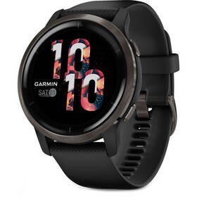 Inteligentné hodinky Garmin Venu 2 - Slate / Black Band 

 obrázok produktu 1 z 5