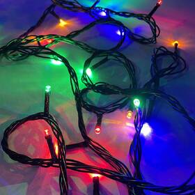 Vianočné osvetlenie ColorWay vnútorné, 100 LED, USB, 10m, viacfarebné 

 obrázok produktu 3 z 18