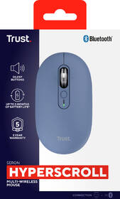 Myš Trust Seron Hyperscroll Slim modrá

 obrázok produktu 8 z 13