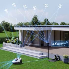 Robotická kosačka Ecovacs O800 RTK WHITE 

 obrázok produktu 7 z 15