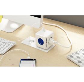 Rozbočovacia zásuvka Cubenest Powercube Original USB PD 20W, USB, USB-C, 4x zásuvka biela/modrá

 obrázok produktu 1 z 1