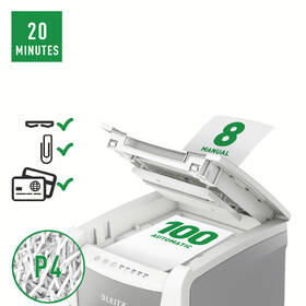 Skartovač Leitz IQ Autofeed 100 P4 

 obrázok produktu 7 z 14