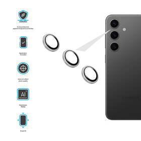 Ochranné sklo šošovky fotoaparátu FIXED Camera Glass na Samsung Galaxy A55 5G čierne

 obrázok produktu 2 z 3