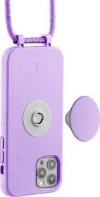 Kryt na mobil PopSockets Just Elegance na Apple iPhone 12/12 Pro fialový

 obrázok produktu 3 z 4