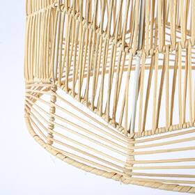 Závesné svietidlo IMMAX BOHO PELO, D50cm, E27, prírodný ratan čierne/hnedé

 obrázok produktu 1 z 5