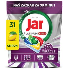 Kapsuly do umývačky Jar Platinum Plus 30 Minute Miracle (31 ks) 

 obrázok produktu 1 z 7