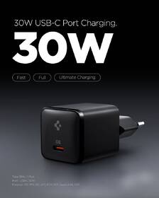 Nabíjačka do siete Spigen Essential 30W USB-C čierna

 obrázok produktu 2 z 7