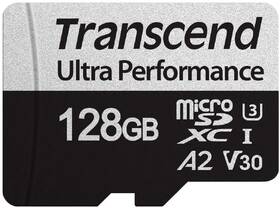 Pamäťová karta Transcend 340S microSDXC 128GB UHS-I U3 V30 A2 (160R/125W) + adapter 

 obrázok produktu 1 z 2