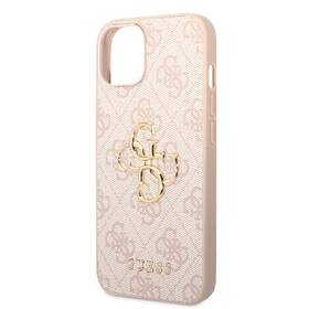 Kryt na mobil Guess 4G Metal Logo na Apple iPhone 15 ružový

 obrázok produktu 1 z 4