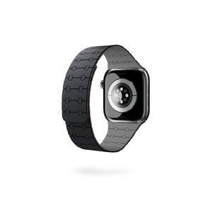 Remienok Epico Magnetic+ Silicone na Apple Watch SE (40mm)/Series 1-9 (38/40/41mm) 10-11 (42mm) čierny

 obrázok produktu 2 z 3