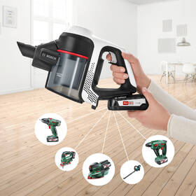 Tyčový vysávač Bosch BCS61113 (s batériou) biely

 obrázok produktu 5 z 11