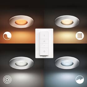 Vstavané svietidlo Philips Adore White Ambiance 3 Spot hliník

 obrázok produktu 3 z 6
