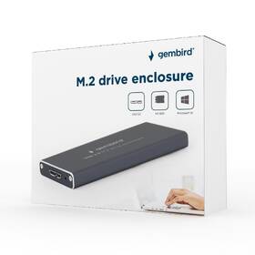 Box na HDD Gembird pro M.2 disky, USB 3.0 hliník

 obrázok produktu 4 z 4