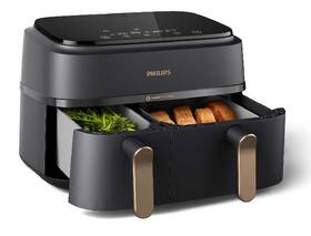 Fritéza teplovzdušná Philips Dual Basket 9 l, NA352/00 čierna

 obrázok produktu 3 z 6