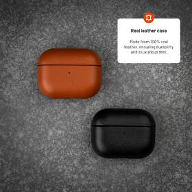 Puzdro FIXED PodsLeather pre Apple AirPods 3 čierne

 obrázok produktu 5 z 8