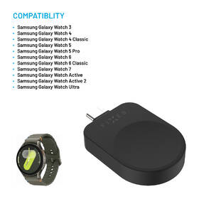 Nabíjací adaptér FIXED USB-C na Samsung Galaxy Watch kompatibilný s Powerstation Uni čierny

 obrázok produktu 1 z 5