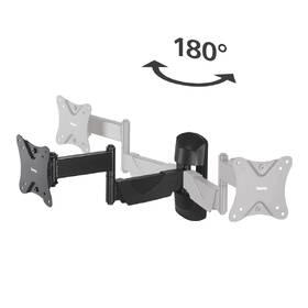 Držiak na TV Hama 220825, nástenný, polohovateľný, pre uhlopriečky 10" až 26", max. nosnosť 25 kg čierny

 obrázok produktu 4 z 5