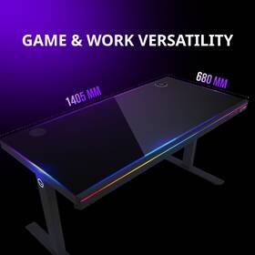 Herný stôl Lorgar DE90 RGB Wood čierny

 obrázok produktu 12 z 14