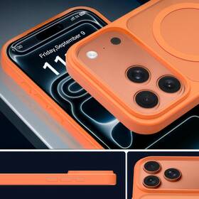 Kryt na mobil 3mk na Apple iPhone 17 Pro - Hardy Hazy MagCase oranžový

 obrázok produktu 2 z 4