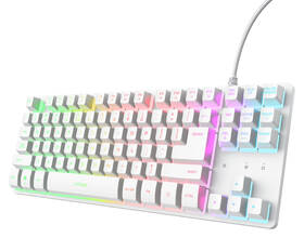 Klávesnica Trust GXT 833 Thado RGB, US layout biela

 obrázok produktu 1 z 7