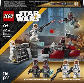 Stavebnica LEGO® Star Wars™ 75449 Bitevní balíček obléhání Mandalore 

 obrázok produktu 7 z 8