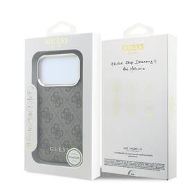 Kryt na mobil Guess 4G Gold Frame MagSafe na Apple iPhone 18 Pro hnedý

 obrázok produktu 6 z 6