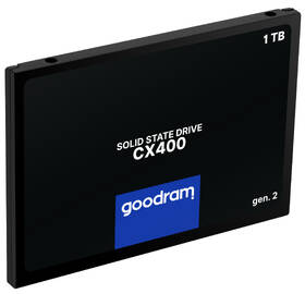 SSD Goodram CX400 1TB Gen.2 SATA III 2,5" 

 obrázok produktu 1 z 6