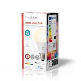 Inteligentná žiarovka Nedis SmartLife Zigbee 3.0, E27, 9 W, RGB 

 obrázok produktu 4 z 4