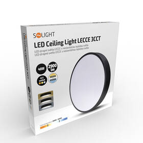 LED stropné svietidlo Solight LECCE, 40 cm čierne

 obrázok produktu 8 z 8