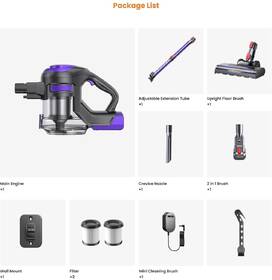 Tyčový vysávač Yaber L10 fialový

 obrázok produktu 4 z 11