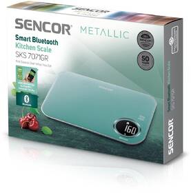 Kuchynská váha Sencor SKS 7071GR zelená

 obrázok produktu 9 z 14