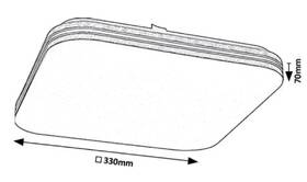 LED stropné svietidlo Rabalux OSCAR 2 71176 béžové

 obrázok produktu 3 z 4