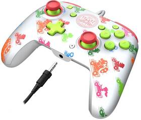 Gamepad PDP Rematch Glow, Nintendo Switch Kart Racer Mario biely

 obrázok produktu 5 z 6