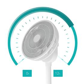 Ventilátor stojanový Duux DXCF71 Whisper Flex 2 Smart, white biely

 obrázok produktu 11 z 18