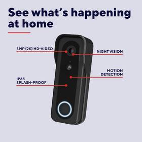 Videozvonček Trust DOORCAM-3000 Smart Wi-Fi čierny

 obrázok produktu 14 z 15