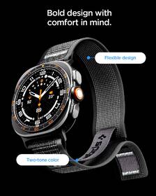 Remienok Spigen Athlex Air naSamsung Galaxy Watch Ultra 2/1 (47mm) čierny

 obrázok produktu 14 z 16