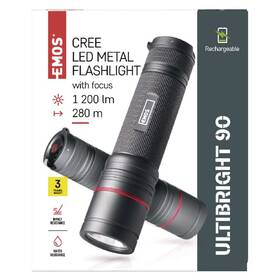 Lampáš EMOS Ultibright 90 P3190, 1200lm sivá

 obrázok produktu 11 z 12