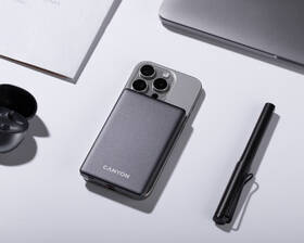 Powerbank Canyon OnPower 505 Slim MagSafe PD20W 5000 mAh sivý

 obrázok produktu 8 z 10