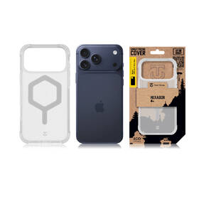 Kryt na mobil Tactical MagForce Hexagon na Apple iPhone 17 Pro Max biely/priehľadný

 obrázok produktu 4 z 4