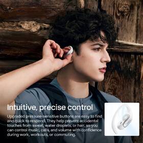 Slúchadlá Shokz OpenFit Air 2, Bluetooth biela

 obrázok produktu 12 z 12