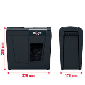 Skartovač Rexel Secure X6 

 obrázok produktu 7 z 10