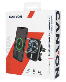 Držiak na mobil Canyon MagSafe CM-15 pre iPhone12/13 čierny

 obrázok produktu 5 z 5