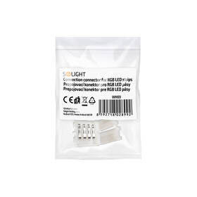 Konektor Solight prepojovacie, pre RGB LED pásky, zacvakávacie biely

 obrázok produktu 1 z 1