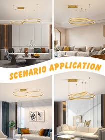 Závesné svietidlo IMMAX NEO FINO NEW SMART, Zigbee 3.0, TUYA, 2 kruhy zlaté

 obrázok produktu 16 z 16