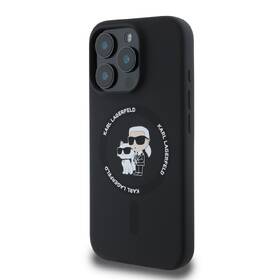 Kryt na mobil Karl Lagerfeld Karl and Choupette na Apple Iphone 16 Pro, MagSafe čierny

 obrázok produktu 1 z 4
