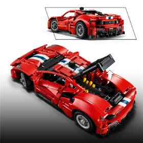 Stavebnica LEGO® Technic 42235 Auto Ferrari 488 PISTA 

 obrázok produktu 3 z 9
