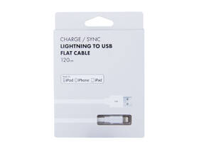 Kábel Avacom USB/Lightning, MFi, 1,2m biely

 obrázok produktu 2 z 2