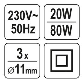 Tavná pištoľ YATO YT-82402 

 obrázok produktu 3 z 3