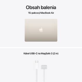 Notebook Apple 15" M5 10× CPU 10× GPU, 16 GB, 512 GB - hviezdne biely SK 

 obrázok produktu 8 z 8