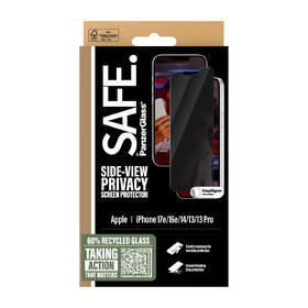 Tvrdené sklo PanzerGlass SAFE Privacy Apple iPhone 17e/16e/14/13/13 Pro s inštalačným rámčekom 

 obrázok produktu 3 z 3